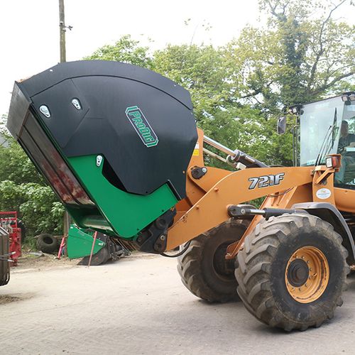 Getreideschaufel - HTB series - Prodig Attachments - zur Forstpflege / für Lademaschinen
