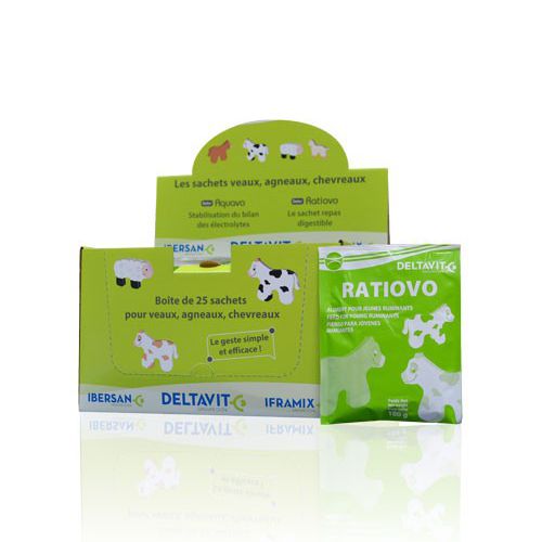 Säugefutter für Schafe -  Delta RATIOVO - deltavit - für Ziegen / für Kälber / Pulver