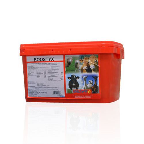 Leckstein für Schafe - BOOSTYX™ - deltavit - Spurenelemente / mit Proteinen / mit Vitaminen