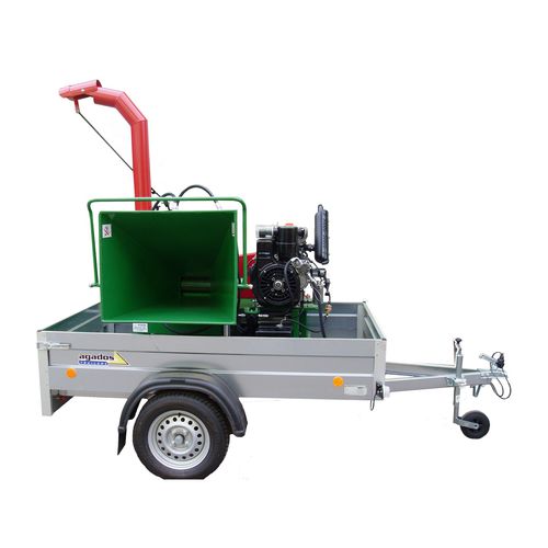 Angebauter Häcksler - MURENA 32HP - Bystroň - Integrace s.r.o. - dieselbetrieben / mit hydraulischem Einzug