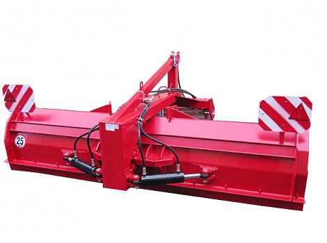 Gerader Schneeschild - RA/ZAD/03 - Bystroň - Integrace s.r.o. - mit Hydraulikregelung / Traktorfront mit 3-Punkte-Verbindung