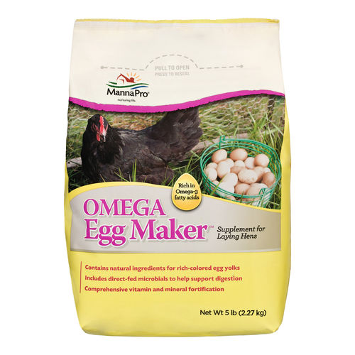 Nahrungsergänzungsmittel für Tiere - Omega Egg Maker - mannapro - Geflügel / Mineral / Vitamin