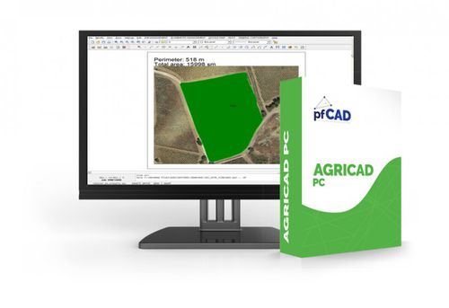 Mapping-Software - PC - s.c.s. survey cad system - Buchhaltung / Bewässerungsmanagement / Landwirtschaft