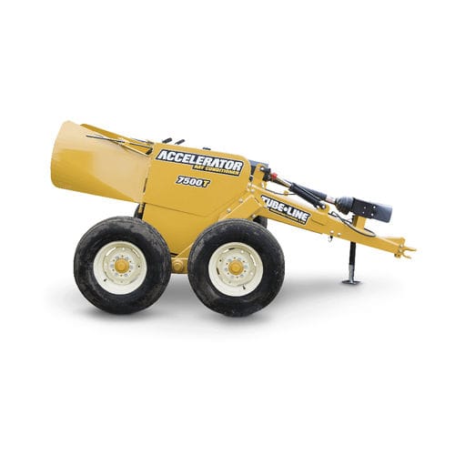 Gezogener Futteraufbereiter - 7500T, 9500T - tubeline - Rollen / Stahl / mit hydraulischen Federungen