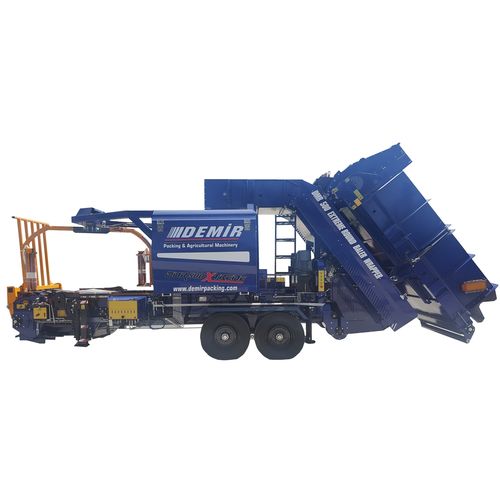 Runde Ballenpresse - DMR - DEMIR PACKING AND AGRICULTURAL MACHINERY - mit fester Kammer / Silage / mit Wickler