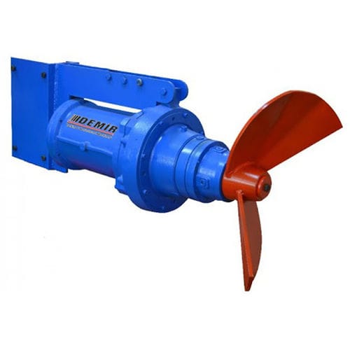Horizontales Rührwerk - DEMIR PACKING AND AGRICULTURAL MACHINERY - mit Elektromotor / Tauch