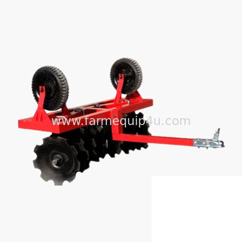 Gezogene Kurzscheibenegge - ADH120 - Hangzhou SanSen Hardware Machinery Co.,Ltd - zweiteilig / mit Rolle / mit Hydraulikregelung