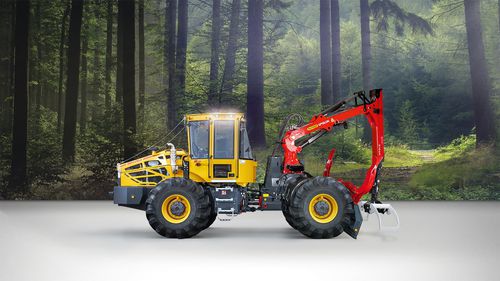 Forst Skidder / mit Greifer - W190 - welte - mit Eigenantrieb / mit Greifer
