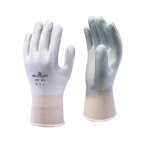 Arbeitshandschuh - 370 White - Showa - ölbeständig / Nitril / Nylon