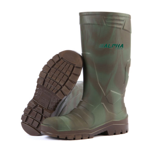 Stiefel für Forstarbeiten - ALPHA® CAMOUFLAGE - Dikamar, LDA. Industria de Prote - wasserdicht / rutschfest / ölbeständig