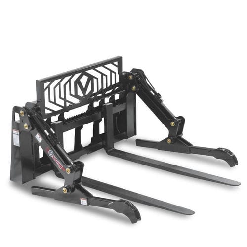 Palettengabel - v60 - virnigmfg - 2 Zinken / mit Hydraulikregelung / mit Haltearm