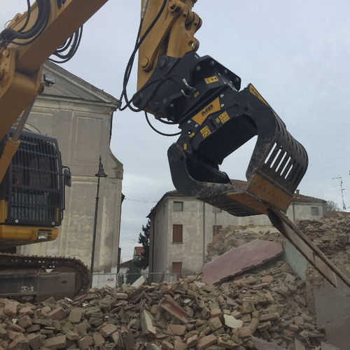 Rundholzzange für Forstwirtschaft - MB-G900 S4 - MB Crusher - für Kräne / für Materialumschlag
