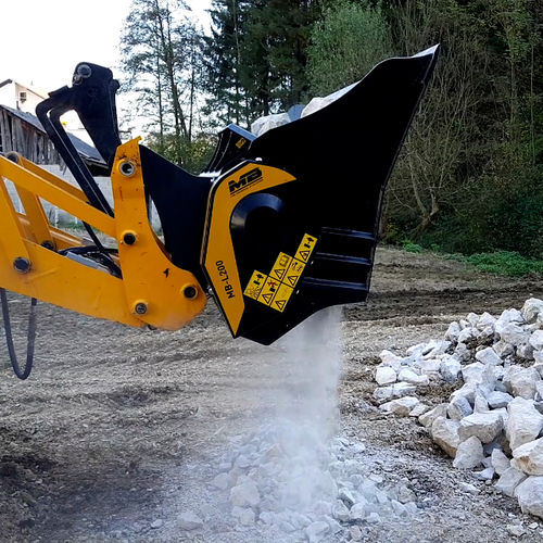 Steinbrecher mit Hydraulikregelung - MB-L200 S2 - MB Crusher