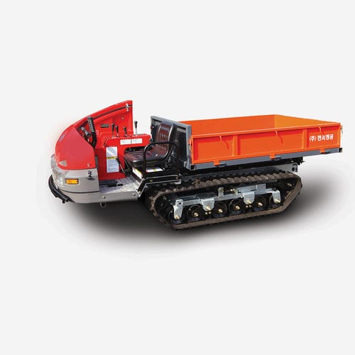 Geländetransporter / 1 Platz - HC-600CDLⅢ - hanseo - Benzin / mit Kippbehälter / auf Raupen