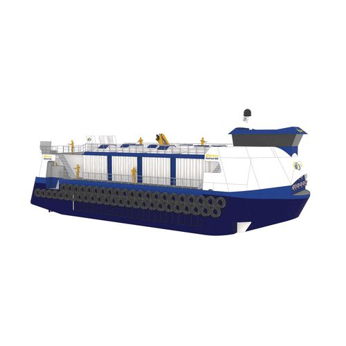 Zulauf-Boot - SeaFeed 600 - Gael Force Aquaculture - für Aquakultur