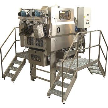 Verarbeitungslinie zum Schälen - PDSTT/R - ABL srl - Apfel