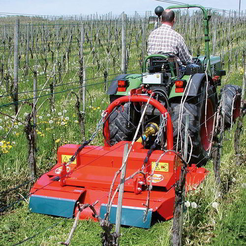 Mulcher für Obstgärten - LV series - AGROselection GmbH - für Weinbau / hinten montiert / frontmontiert