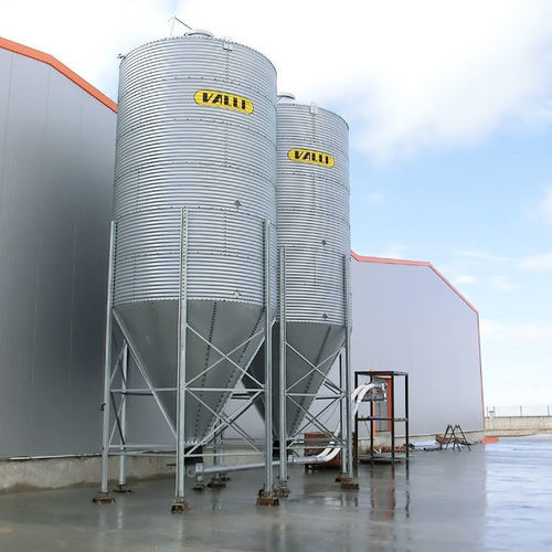 Silo für Tiernahrung - VALLI S.r.l - Stahl / modular