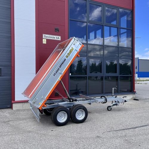 Anhänger zum Kippen - FT-2500 T3 OFFROAD - Foresteel - Tandem / Landwirtschaft / für Garten