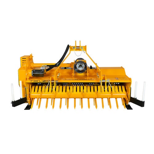 Angebautes horizontales Mulchgerät - TSV series - Lopez Garrido - Hammer / für Weinbau / mit 18 Hämmern