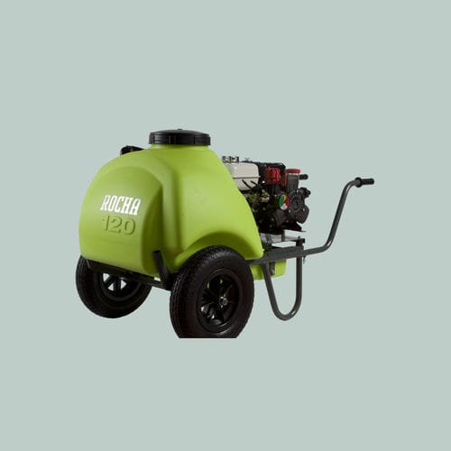 Karrenspritze mit Verbrennungsmotor - MP - pulverocha - für Weinbau