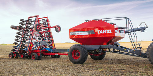 Pneumatische Drillmaschine - 9200  - tanzi - Scheiben / gezogen / zusammenklappbar