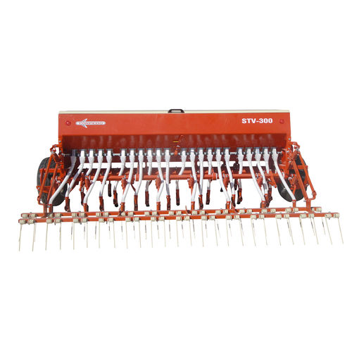 Mechanische Drillmaschine - STV series - torpedo maquinaria - traktormontiert / mit Egge