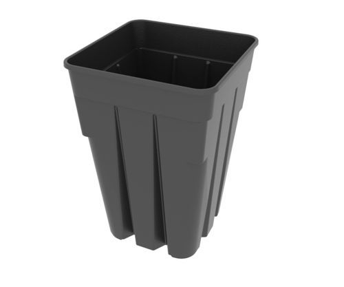 Kunststoff-Pflanztopf - MCA9 - Alber - quadratisch / recycelbar / wiederverwendbar