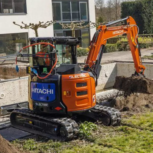 Bagger auf Raupen - ZX55U-6EB - Hitachi Construction Machinery (Europe) - hydraulisch / Mini / mit Klinge