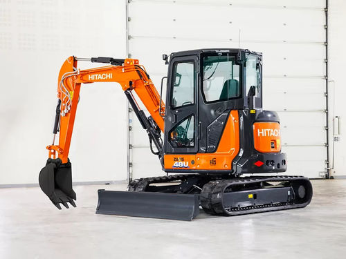 Minibagger - ZX48U-6 - Hitachi Construction Machinery (Europe) - auf Raupen / hydraulisch / mit Klinge