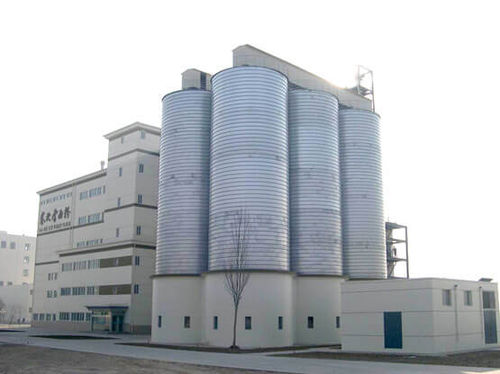 Silo für Getreide - SRON SILO ENGINEERING - Stahl / rund