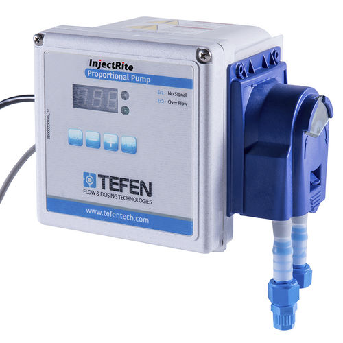 Schlauchpumpe - InjectRite - Tefen Flow and Dosing Technologies Ltd - Wasser / zur Dosierung von Futterzusatz / zur Medikamentendosierung