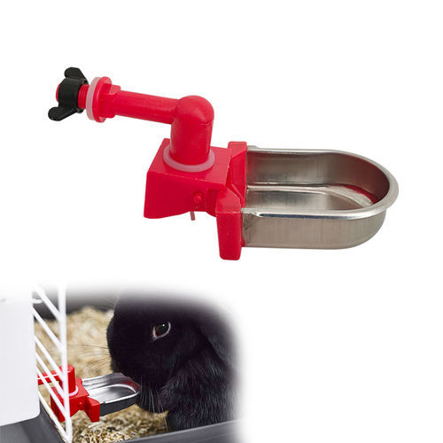 Tränke für Kaninchen - Cangzhou Phoenix Breeding Equipment Co., Ltd. - automatisch / Metall