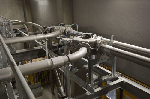 Förderer für Getreide - Spiromatic NV - pneumatisch / rohrförmig