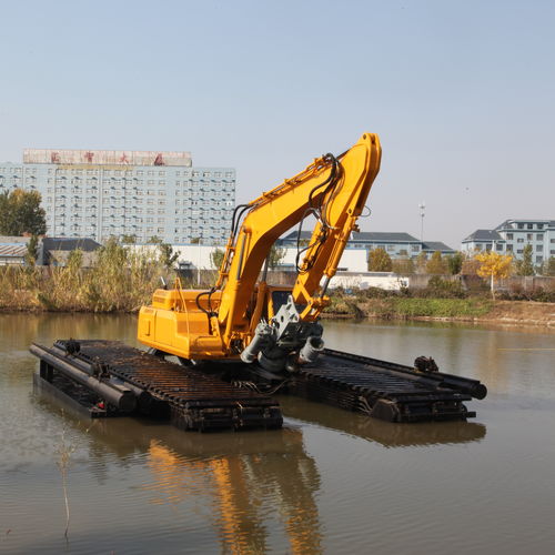 Hydraulischer Bagger - AEX-13 - Relong - auf Raupen / amphibisch