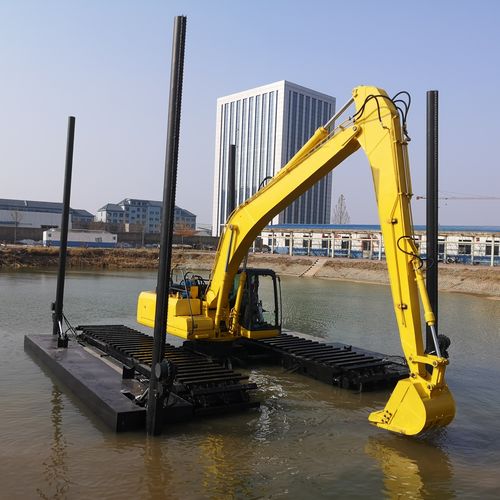 Hydraulischer Bagger - AEX-31 - Relong - auf Raupen / amphibisch