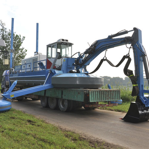 Hydraulisches Baggerboot - RL-AD278 - Relong - amphibisch