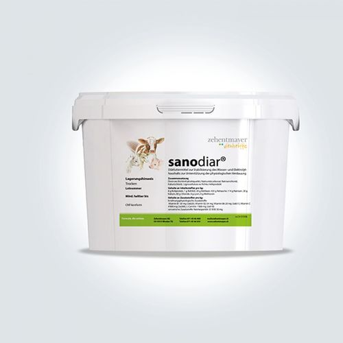 Nahrungsergänzungsmittel für Tiere - sanodiar - Zehentmayer Vitalstoffe - für Rinder / für Schafe / für Ziegen