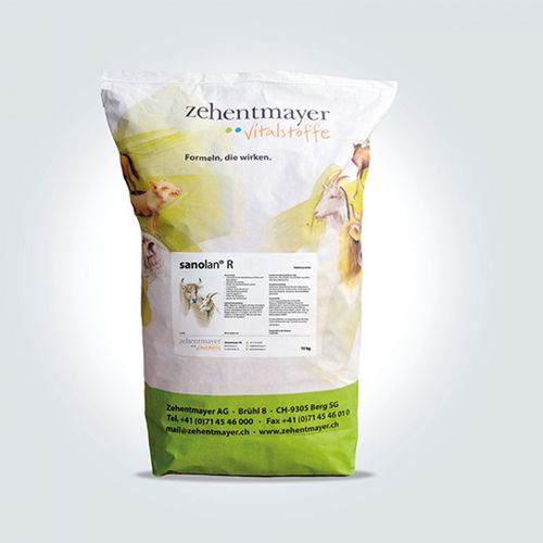 Nahrungsergänzungsmittel für Tiere - sanolan R - Zehentmayer Vitalstoffe - für Rinder / für Ziegen / Vitamin