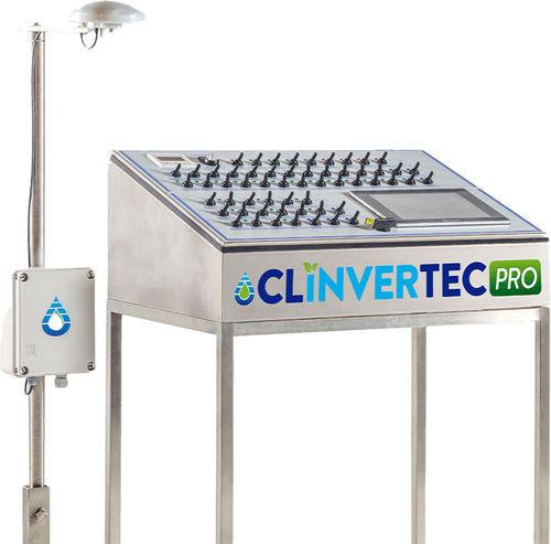 Klimacontroller für Gewächshaus - CLINVERTEC PRO - Riegos y Tecnología, S.L. - Temperatur / Feuchtigkeit / für CO2