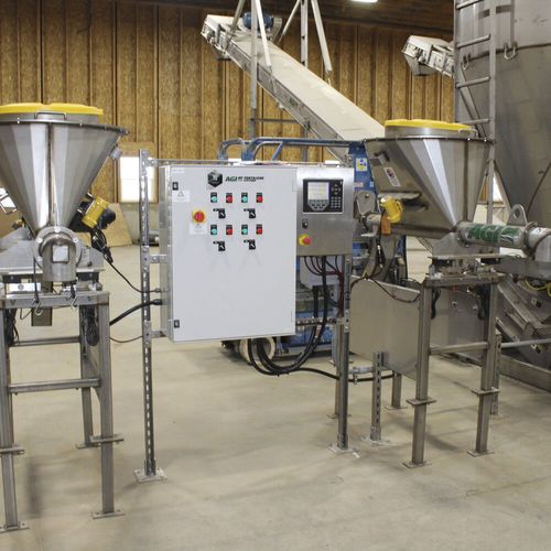 Dosierer für pulverförmige Futtermittel - LAYCOTE series - AGI - automatisch