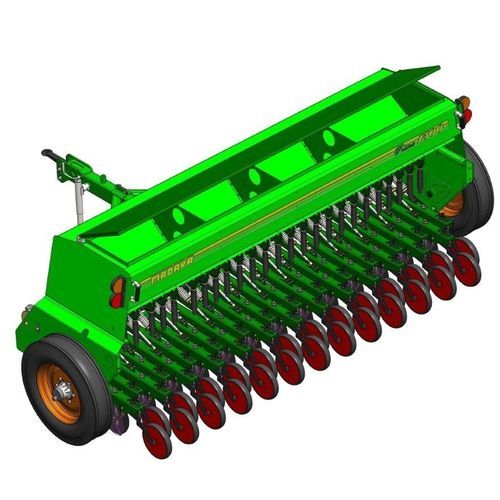 Mechanische Drillmaschine - POLINA - Madaraagro - Scheiben / für Vegetationsbedeckung / traktormontiert