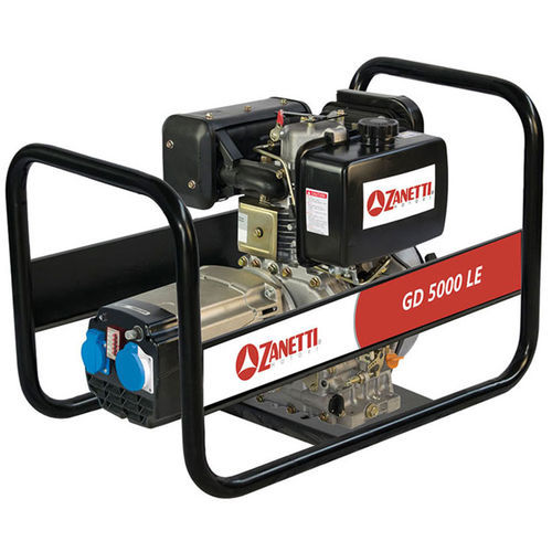 Diesel-Kleinkraftwerk - GD 5000 LE - Zanetti Motori - einphasig / tragbar / 50 Hz
