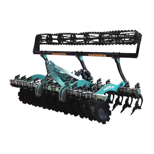Angebaute Kurzscheibenegge - MINI MASTER SERIES - Soil Master / Kara Ova - zweiteilig / mit Rolle / mit Dreipunktanbau