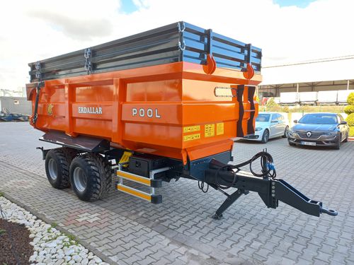 Anhänger zum Kippen - POOL TYPE - ERDALLAR AGRICULTURAL MACHINERY - Tandem / Landwirtschaft / 12 t