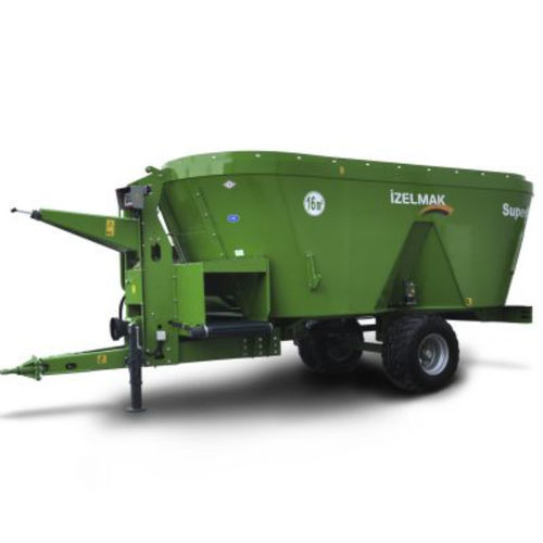 Vertikaler Futtermischer - SD160 - İZELMAK MAKİNA A.Ş. - traktormontiert / 2-Schnecken / mit Elektromotor