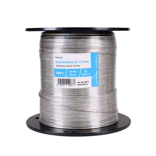 Aluminiumdraht - 8503 - VNT ELECTRONICS S.R.O. - für Tiergehege / mit Stromabnehmer aus Stahl