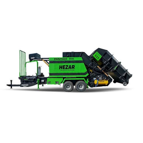 Runde Ballenpresse - Panther 800 - Hezar Makina - mit fester Kammer / mit Wickler / Silage