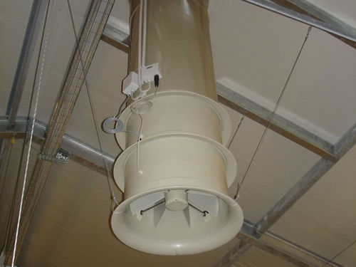 Ventilator für Landwirtschaftsgebäude - SPEROTTO S.p.A. - Luftumwälz / Extraktion / deckenmontiert