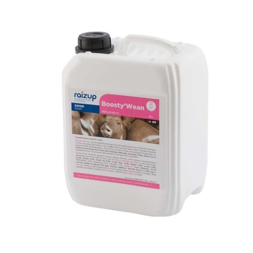 Nahrungsergänzungsmittel für Tiere - Boosty’Wean - RAIZUP NUTRITION CARE - für Schweine / flüssig / Verdauung